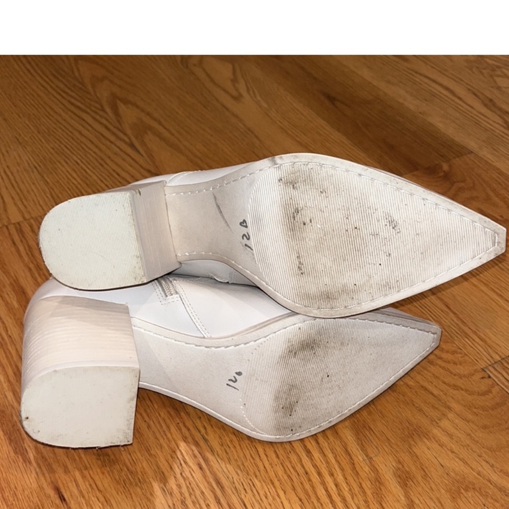 Steve Madden Cate Ankle Boot Bootie In Color Bone - image 7